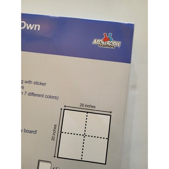 Blank Game Board Make Your Own Opoly Board Game Apostrophe Games New - Picture 3 of 5